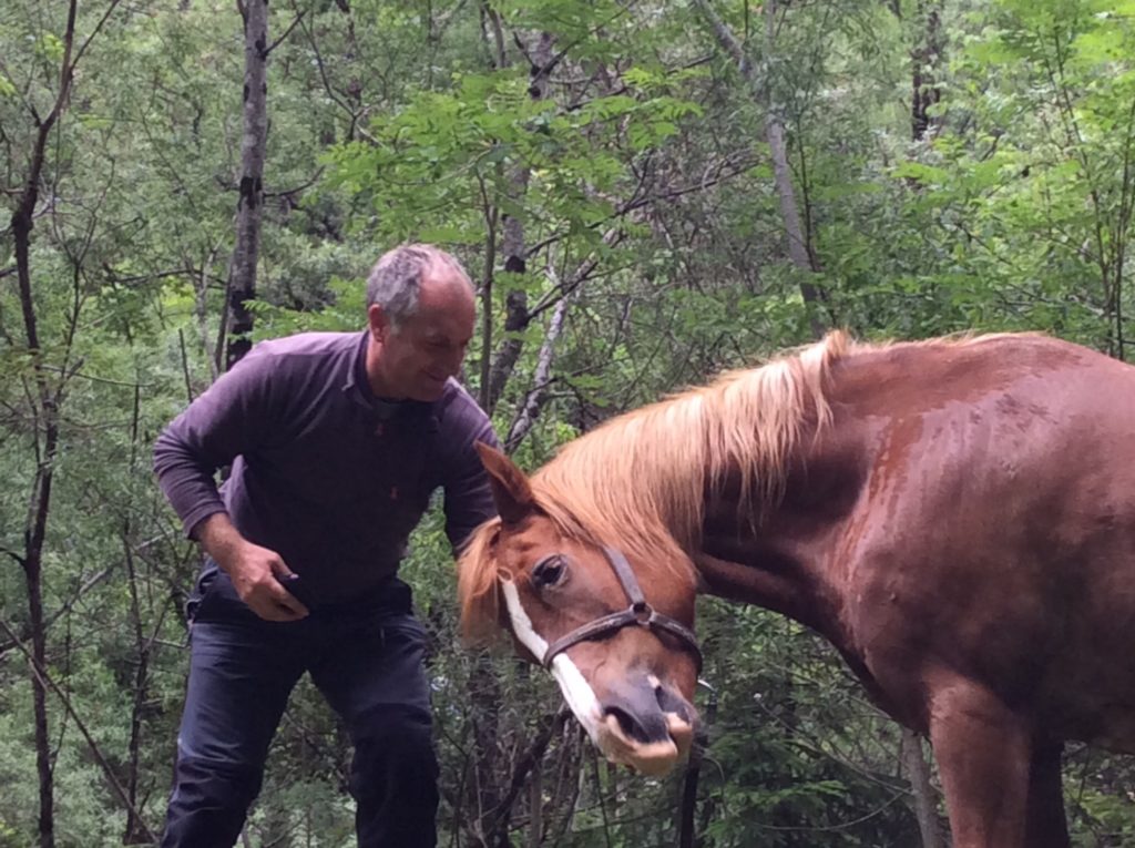 Zwonko Kravania, guardaparco del Triglavski Narodne Park dove vive ed è sempre vissuto